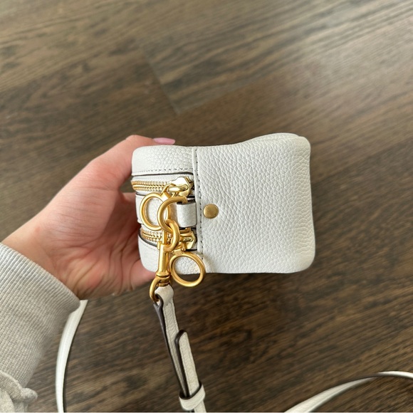 Tory Burch Mini Perry Bombè Leather Camera Bag - Picture 10 of 16